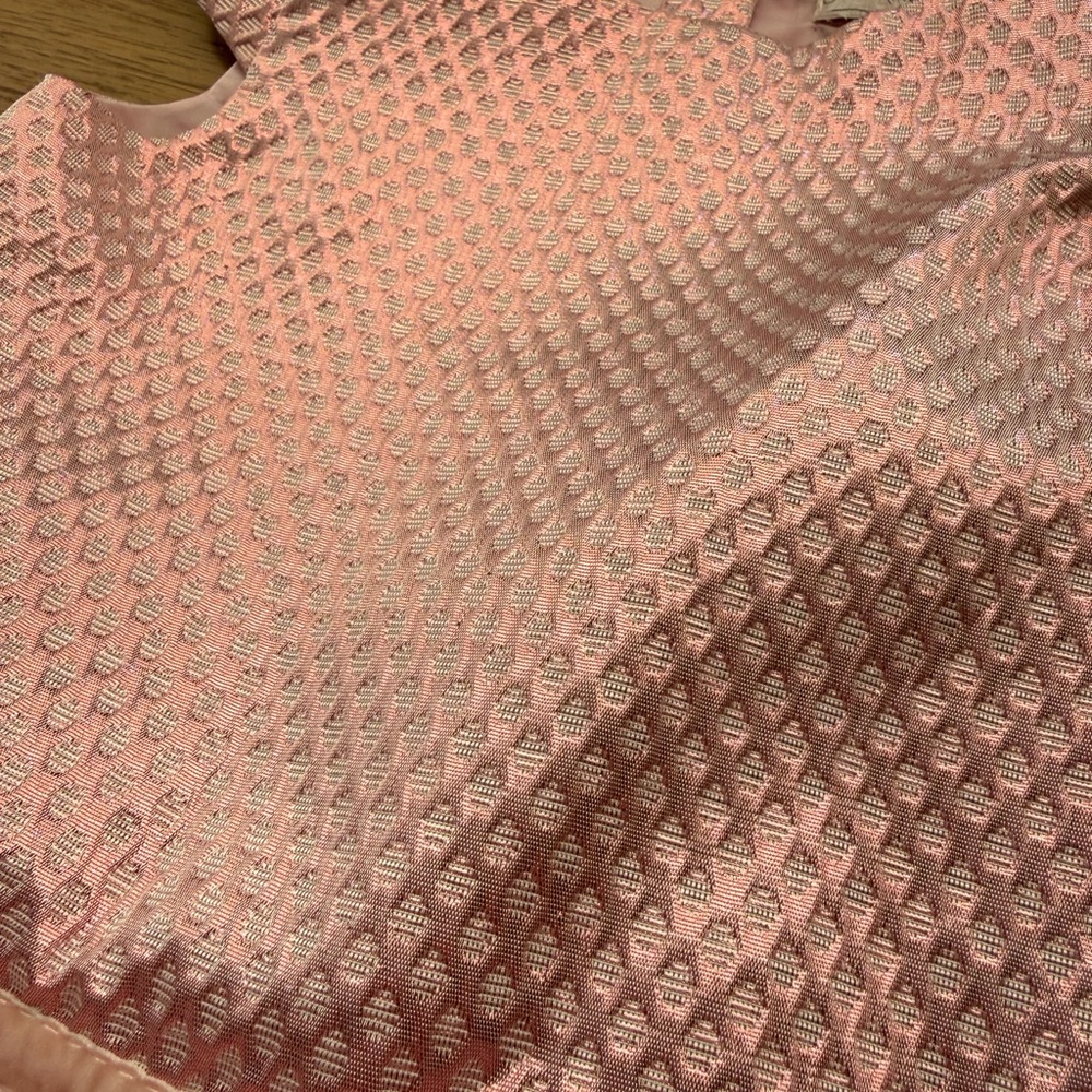 Catherine Malandrino Pink Tulle Shimmer Dress - Picture 3 of 9
